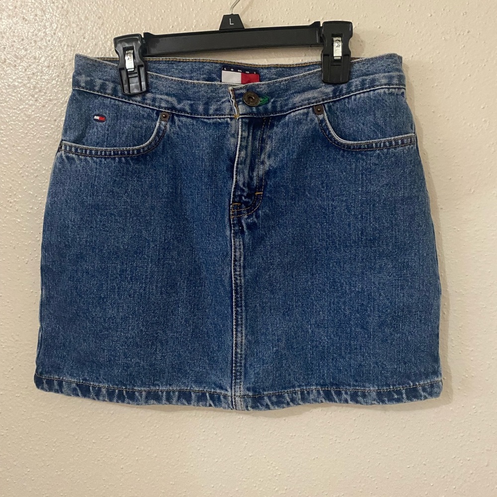 Vintage Tommy Hilfiger jean skirt
